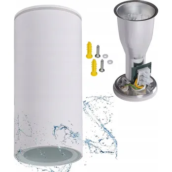 Stropní přisazené svítidlo Kanlux 10 W E14 15 cm bílé