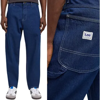 Pánské džíny Lee Carpenter pánské džíny rovného střihu velikost 33/32