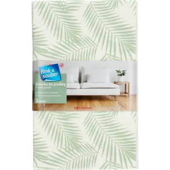 Utěrka FLINK&SAUBER Podlahové utěrky s motivem, vel 50 x 47 cm, 2 ks