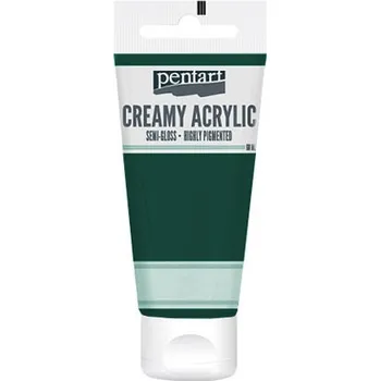 Vodová barva Krémová akrylová barva pololesklá Pentart 60 ml