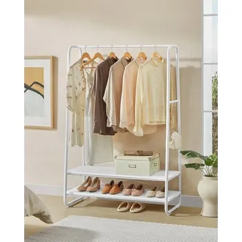 Věšák Stojací věšák Songmics bílý