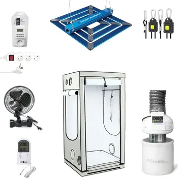 Pěstební box Growmarket Kompletní grow box Ambient LED Maxibright PRO 300W, 100x100x200 cm