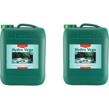 Canna Hydro Vega A+B 10 l, základní hnojivo na růst do tvrdé vody
