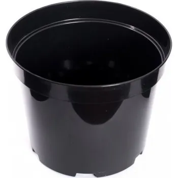 Květináč Bytom Květináč plastový kulatý, 21x14,5 cm, 4 l