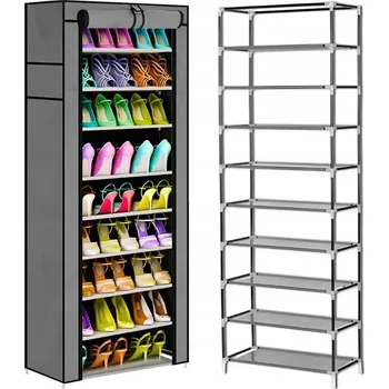 Botník Botník MEMFLOW 60 x 160 x 30 cm, odstíny šedé