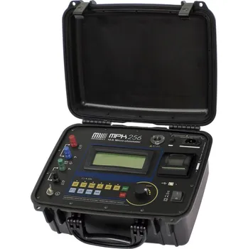 Revizní přístroj MPK-256 - Měřič malých odporů