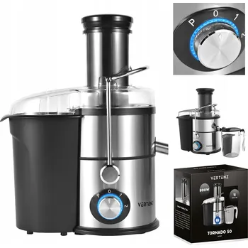 Odšťavňovač Odšťavňovač Vertenz Tornado 50 stříbrný/šedý 800 W