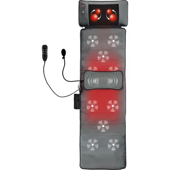 Masážní přístroj Masážní vyhřívaná podložka s 9 motory a 30 hlavicemi pro celé tělo