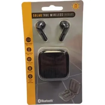 Sluchátka Bezdrátová sluchátka do uší solar