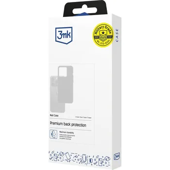 Pouzdro na mobilní telefon Černý matný zadní kryt pouzdro pro OnePlus Nord 5 - 3mk Matt Case