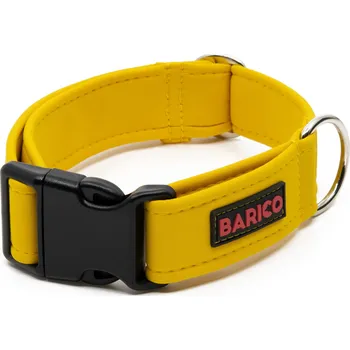Obojek pro psa Obojek pro psa BARICO Mustard Yellow Typ: s plastovou sponou, Délka obvodu: M, Šířka: 2 cm