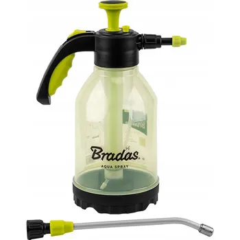 Postřikovač Ruční tlakový postřikovač zahradní 2 l + nástavec Bradas AQUA SPRAY CLEAR