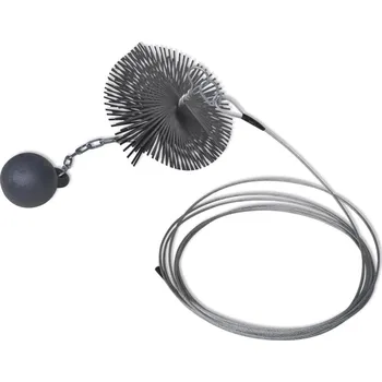 Komínová štětka Kulatý kartáč na čištění komínů průměr 15 cm - 8718475887676