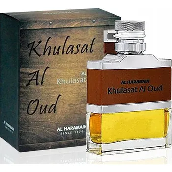 Pánský parfém Al Haramain Khulasat Al Oud For Men 100ml parfémovaná voda muž EDP