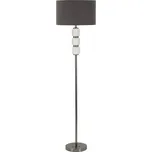 Stojací lampa Bright 164 cm šedá/bílá