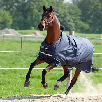 Deka pro koně Deka paddoková Yukon II 200g 1680D - Kavalkade 135 cm tmavě modrá