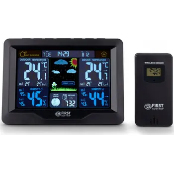 Meteostanice Bezdrátová meteostanice HODINY VLHKOMĚR first austria