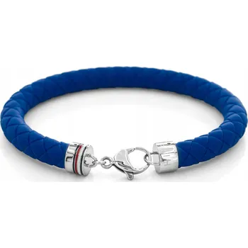 Náramek PÁNSKÝ NÁRAMEK TOMMY HILFIGER 2790554 + KRABIČKA MODRÝ
