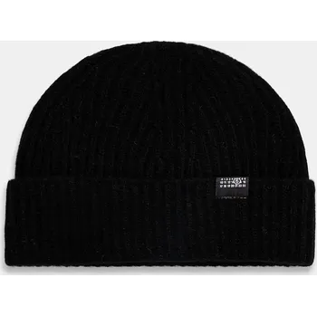 Čepice Čepice s příměsí vlny MM6 Maison Margiela, M, černá, 99X
