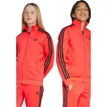 Chlapecká mikina Dětská mikina adidas Originals JV8585 červená 33X, vel. 140