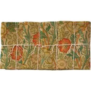 Papírový ubrousek Sada 4 ubrousků s příměsí lnu Tierra Bella Jardin des Plantes, 43 x 43 cm ID_1449726