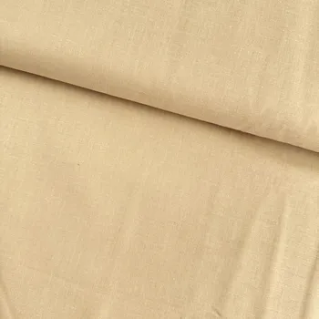 Bavlna jednofarebná - Hnedá telová