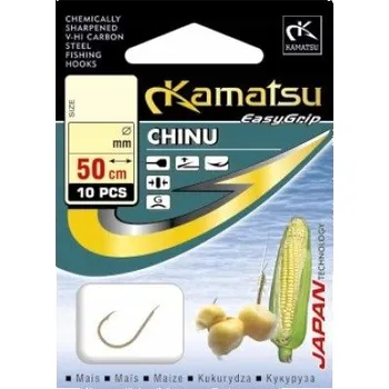 Rybářský háček Háčky s návazcem, s protihrotem Kamatsu Chinu 10 ks