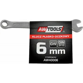 Klíč AWTools 6mm otevřený klíč (AW40006)