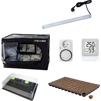 Příslušenství pro skleník Growmarket Sadbovací komplet Urban Propagation Small Basic, 60x40x40 cm