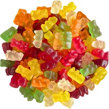 Bonbon Medvídci s ovocnou příchutí – sladkost bez klasického cukru 500g Doypack - ZIP