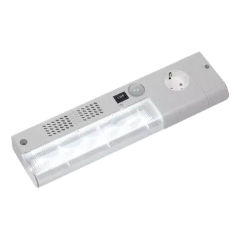 Svítilna SL 025 LED, USA/KAN zásuvka - Úzká svítilna s pohybovým senzorem a přepínačem