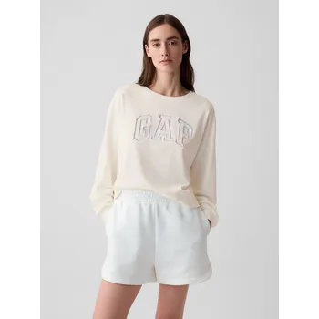 Dámská mikina GAP Mikina s logem oversize - Dámské GAP bílá 2837159