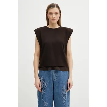 Dámská halenka Halenka Rotate, 34, hnědá, 89X