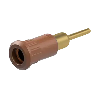 EB4-IR/A hnědá - Zdířka