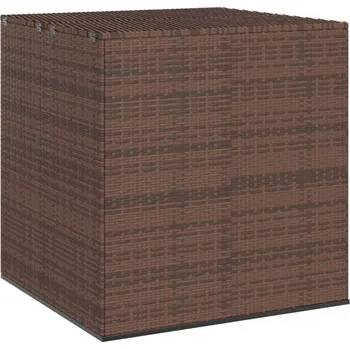 Zahradní úložný box Zahradní úložný box PE ratan 100 x 97,5 x 104 cm hnědý - 8720286669341