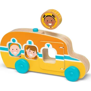 Dětské zboží Melissa & Doug Go Tots Dřevěný autobus