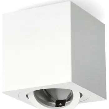 Stropní svítidlo přisazené Kobi 230 W GU10 8 cm bílé