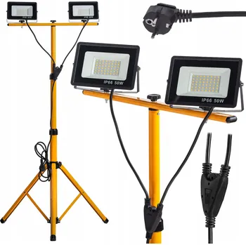 LED reflektor 100W LEDSOURCE 4500K IP66 s nastavitelným stativem