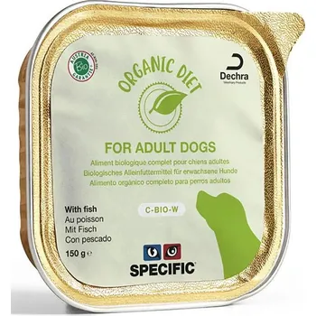 Krmivo pro psa SPECIFIC C-BIO-W Organic Fish 5x 150 g vaničky