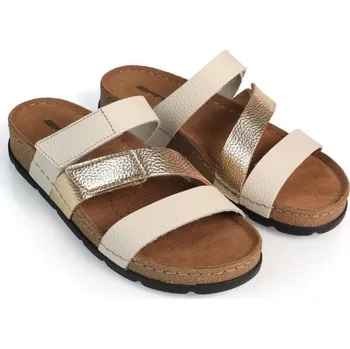 Dámské pantofle BATZ - Dámské pantofle SAMANTHA, gold mix Velikost: 39