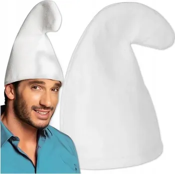 Čepice Čepice šmoulovka bílá univerzální