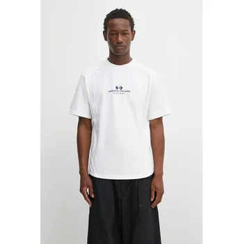 Oblečení a móda Bavlněné tričko Converse Converse x Ader Error, XL, bílá, 00X