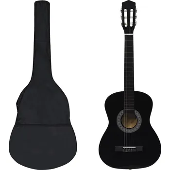 Klasická kytara 8dílný set klasická kytara pro začátečníky černá 3/4 36'' - 8719883885353
