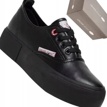 Dámská obuv Tenisky Cross Jeans GG2R4002C Černé vel. 36