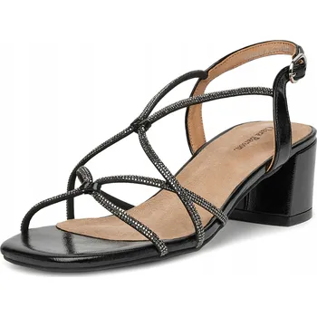 Dámské sandále Clara Barson dámské sandály WS24055-03 podpatek blok, velikost 37