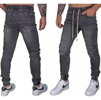 Pánské džíny JOGGERY PÁNSKÉ DŽÍNY ELASTICKÉ