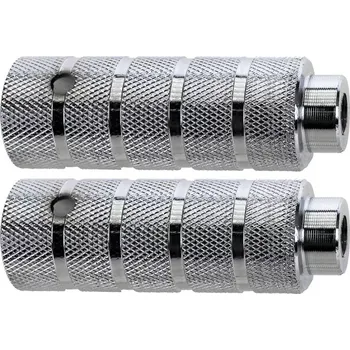 Peg Pegy BMX - Fe 38x110mm na osu 14mm závit, stříbrné - (2 kusy)