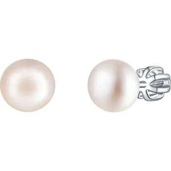 Náušnice Olivie Stříbrné 8mm náušnice PERLY 7987 Ag 925; ≤1,8 g.