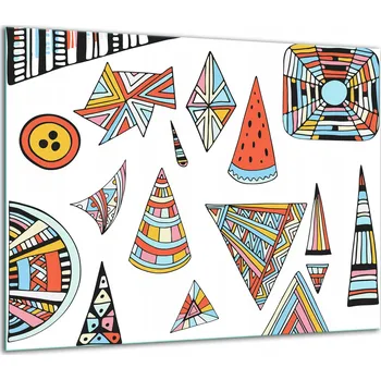 Obraz SKLENĚNÁ OCHRANNÁ DESKA NA SPORÁK 60x52 cm - 1 KUS