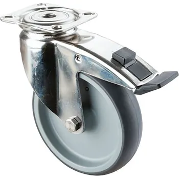 Pojezdové kolečko Nerezové pryžové pojezdové kolo G120.A80.051